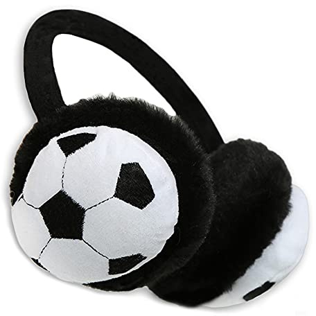 Cysocool Kids Furry Winter Earmuffs Cute Fox Plush Faux Fur Earmuffs Girls Boys Soft Warm Fleece Cushioned Ear Warmers Earflaps Ears Protector Children Warm Ear Covers Winter Xmas Gift