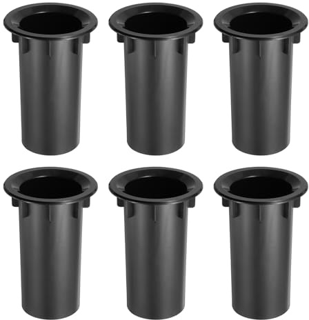 sourcing map 6 tubi per porte per altoparlanti, 8,6 x 15,2 cm, per Bass-Reflex, Bass Woofer, progetti di altoparlanti fai da te, miglioramento dei bassi