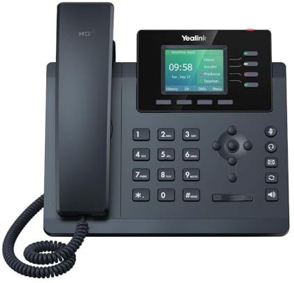 Yealink SIP-T34W Entry-level IP Phone with 4 Lines & Colour LCD