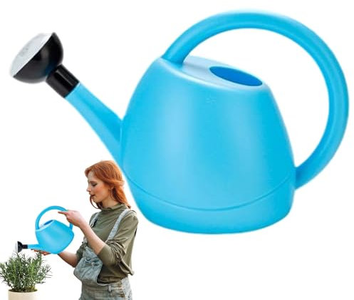 Annaffiatoio Per Piante Da Interno - Innaffiatoio per Orto,1.5L con Beccuccio Lungo per Prato Piante Grasse e Piante Domestiche all'aperto e in Casa