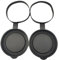 Doxiuyo 2 Pieces Binoculars Protective Rubber Objective Lens Cap Binocular Best Protect 61-63MM
