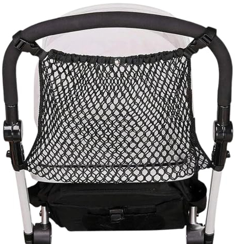 Organiseringsväska För Barnvagn Lastförvaringsorganizer Nätficka | Barnvagnsförvaringsväska, förvaringsbag Passar för sittvagn shoppingvagn paraplyvagn utomhus promenader matin