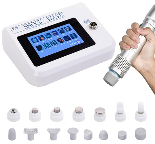 Ondas de Choque para Disfunción Eréctil, Dispositivo de Terapia de Ondas de Choque, Masajeador Muscular Electrico Máquina Elettromagnetiche Portátil Equipo Fisioterapia