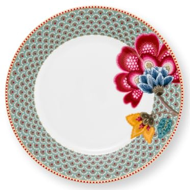 Pip Studio Blooming Tales Blue Frühstücksteller 21cm