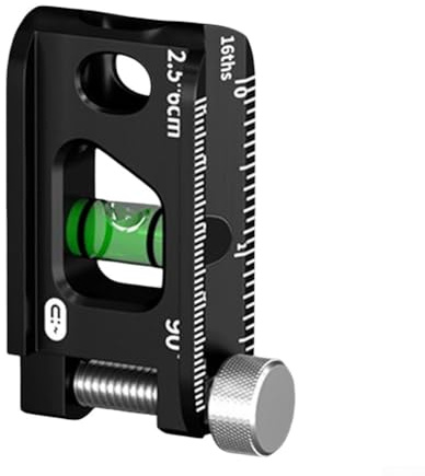Zilimontt Mini livella magnetica con scanalatura a V per tubi e lavorazione dei metalli, livello per tubi in lega di alluminio da 6,3 cm, con doppia bolla, montaggio a vite e magneti di base forti