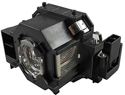 Supermait EP41 A+ Quality Replacement Projector Lamp Bulb with Housing, Compatible with Elplp41, Fit for PowerLite 77c / PowerLite 78 / PowerLite S5 / PowerLite S6 / PowerLite W6 EX21 EX30 EX50 EX70