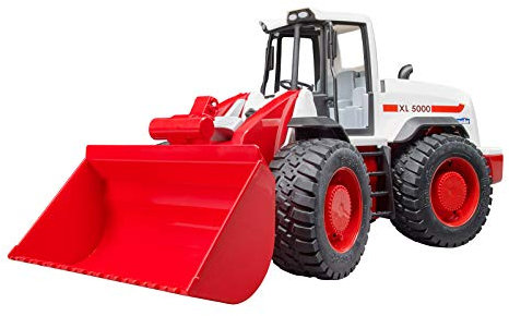 bruder 03410 - Gelenkradlader - 1:16 Baufahrzeug Baustelle Lader Bagger Spielzeug