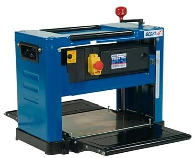 DEDRA Abricht- und Dickenhobelmaschine, Hohe Leistung 8000 U/min Hobelmaschine, Dickenhobelmaschine, Richtmaschine 2000 W, Breite max 330 mm, Höhe max 160 mm, mit Einstellbare Führungsschiene