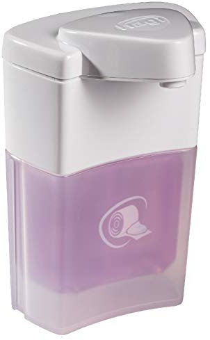 hagi Popo-Schaum statt feuchtem Toilettenpapier: berührungslos aus dem automatischen hagi Schaumspender (Akku-Technologie)