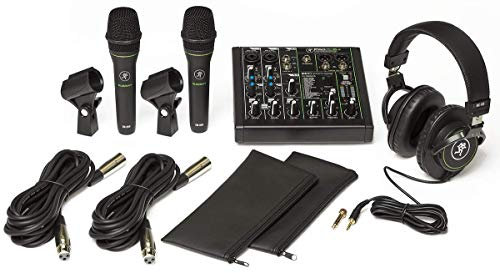 Mackie Performer Bundle: Konsole, 2 Mikrofone, Headset