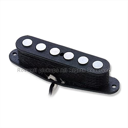 Roswell Pickups TE6 Alnico V Rod Neck Black - Single Coil Tonabnehmer für Gitarren