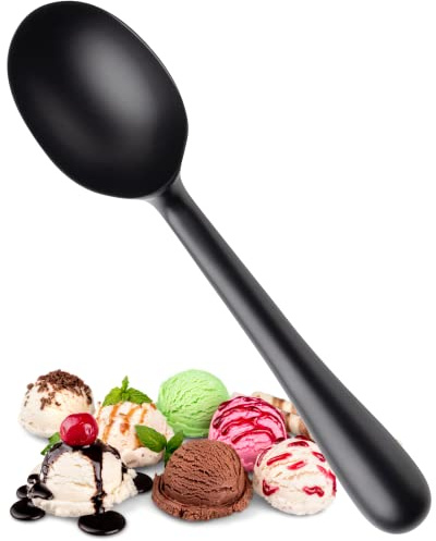 Aluminum Spoon Ice Cream Scoop - Taylor Eye Witness. Easy to use. Perfect Accessory for Tackling Frozen Desserts, Dishwasher Safe. Also Suitable Tool for Making Balls Out of Melon and Other Fruit.