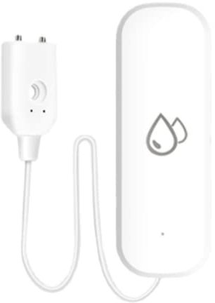 Sensor de fugas de agua, para TUYA Smart Home Wifi Sensor de inmersión de fugas de agua Detector App Alarma Temporización para cocinas, sótanos, fregaderos
