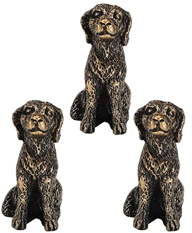 Resin Dog Rabbit Tortoise Shaped Decorative Plant Risers for Pots, Pot Feet for Planter Pots, Cute Animal Shaped Resin Pot Toes Planter Feet, Planter Elevator to Improve Airflow Drainage(Dog/6pcs)