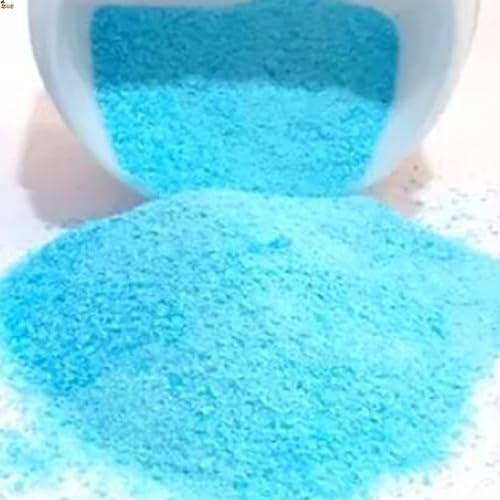 BricoLoco.com Sulfato de cobre en polvo azul. Pack 3x1 kgs. Fungicida ecológico plantas, huerto, tomates, olivos. Antiplagas. Alguicida piscinas. Pentahidratado CuSO4•5H2O (3, Kilogramos)