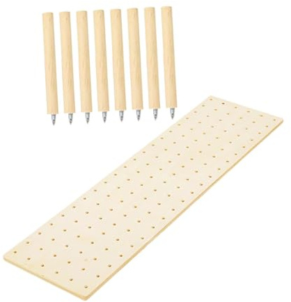 Colcolo Holz-Stecktafel-Schubladen-Organizer, Geschirr- und Teller-Organizer, Aufbewahrungsteller-Halter, Stecktafel-System mit Schubladenklammer für Geschirr