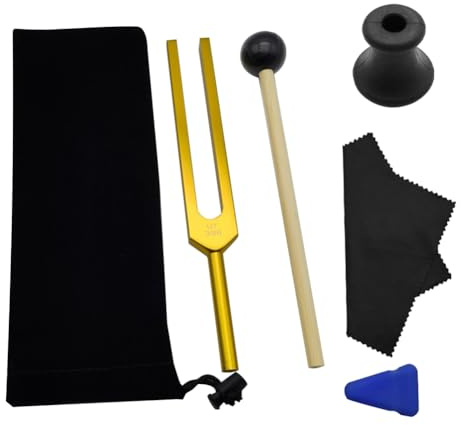 Boddceto UT 396 HZ Stimmstab-Set-Kit, Stimmstab-Set-Kit für die Heilung Von Chakren, Klangtherapie, Zur Erhaltung Von Körper, Geist und Seele in Perfekter Harmonie