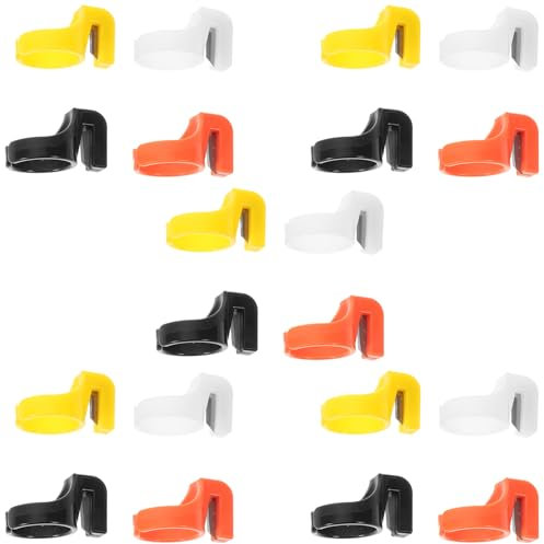 Angoily Cortador De Costura Para Dedo, Cortahilos De Anillo 20 Piezas, (,), Herramienta Flexible Para Bordado y Manualidades, Accesorios Para Costura y Punto Cruz, Uso Doméstico y Profesional