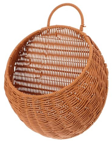 SOLUSTRE Decorativo da Finto Vaso per Fiori Boho e Contenitore per Verdure Organizzatore per Cucina e Giardino per e Cipolle Design e