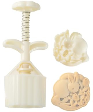 Månkakform press – kakform Fairy Animal Mooncake form | Söta frimärken | Gör handkakformar för, familj, vänner, kex, bakverk, munbönekakor