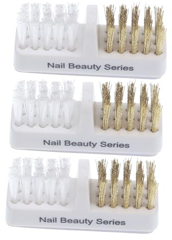 VALICLUD Brosse de Nettoyage pour Forets à Clous 3 Pièces en Fil de Cuivre, Taille Portable pour Nettoyage en Profondeur, pour Usage Professionnel et Maison