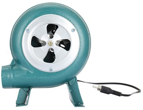 Ventilateur de barbecue portable 12 V CC 30/40/60/80/100 W AirTurbo Souffleur pour barbecue, pique-nique, camping, charbon de bois, ventilateur de cuisine