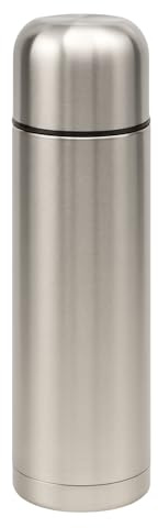 Termo con Tapón Dosificador en Acero Inoxidable | Mantiene Líquidos Calientes y Fríos Durante Horas | Compacto, Hermético | Practico y Seguro | Ideal para Uso Diario | Capacidad 350 ml (1, 350ml)