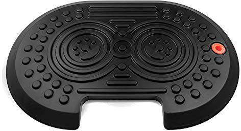 AFS-TEX System 2000M Lite Ergonomische Anti-Müdigkeits-Boden-Komfortmatte, rutschfeste Unterseite für Stehpulte, 40,6 x 61 cm, Schwarz, für Zuhause, Büro, Küche und Gaming