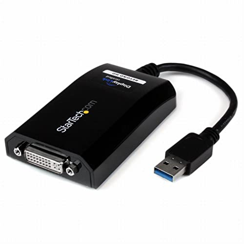 StarTech.com Adaptador de Vídeo Multipantalla USB 3.0 a DVI-I/VGA - Tarjeta gráfica Externa - 2048x1152