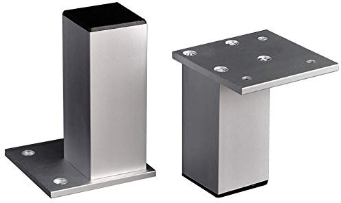 Furniture legs Möbelfüße Feste, Sofa-Tisch Schrank Metallstützfuß, Flache quadratischer, Ø38mm