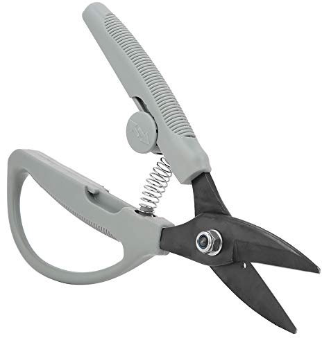 Tin Snips, Heavy Duty Carbon Steel Scissors Sheet Metal Shears for Iron Plates Sheet Metal Shears for Iron Plates Wire Cutting