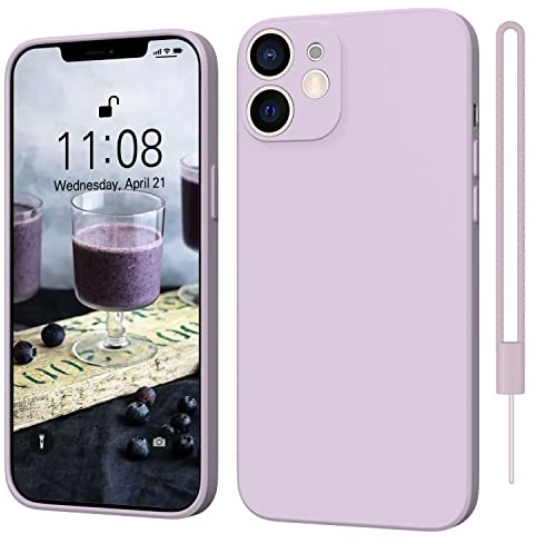 ORDA iPhone 11 Hülle Silikon Case, Hanyhülle iPhone 11 Ultra Dünn Slim mit Microfiber, Kratzfeste Rundumschutz , Schutzhülle , 6.1'' Lila | Ultra Dünn Slim mit Microfiber, Stoßfes Kratzfeste, Vollständiger Kameraschutz Handyhülle