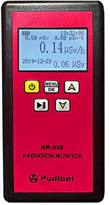 DEWIN EMF-Messgerät, tragbarer Nuklearstrahlungsdetektor, LCD-Display, Haushalt, radioaktiver Tester, Geigerzähler(NR-950)