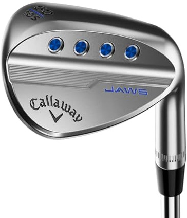 Callaway Golf MD5 Jaws Wedge (Chrome (2022), 52 gradi (mano destra), S Grind, 10* Rimbalzo,  Albero in acciaio)
