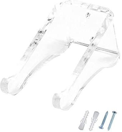 ISAKEN Gitarrenhalter für Die Wand Schräg, Gitarren Aufhänger Gitarrenwandhalter Gitarren Haken Wand Gitarrenhalter Gitarrenbügelhaken für Gitarren, Bass, Mandoline, Banjo, Violine, Ukulele