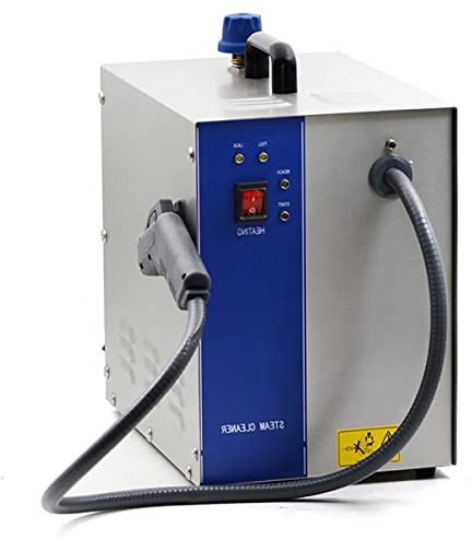 HLGKBY Nettoyeur Vapeur Haute Pression 2600 W, Nettoyeur Vapeur Bijoux, Machine Vapeur Multi-usages 3L, Nettoyeur Vapeur Professionnel Gem en Acier Inoxydable avec Pistolet nettoyant pour Nettoyer