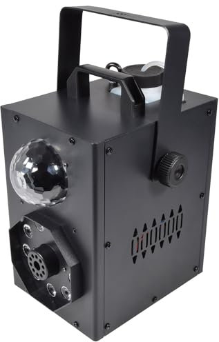 QTX | SpheroSmoke: 400W LED Fog Machine with RGB Magic Ball Effects Light All In One & Compact FX