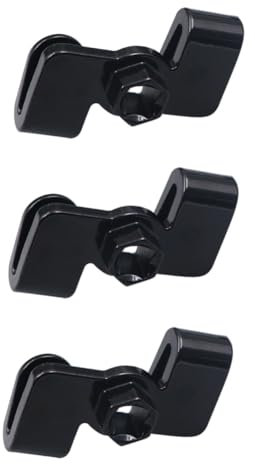 OSALADI 3pièces Wrench Adaptateur Outil De Maintenance Pour Extension De Clé Et Support De Boulon Compatible Avec Douilles Pouce