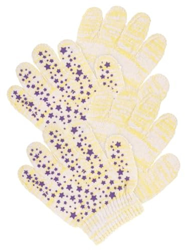 Veemoon 2paare Mädchen Gartenhandschuhe Dicke Schützende Und Strapazierfähige Handschuhe Für Kleine Für Gartenarbeit Bau Und Freizeitaktivitäten