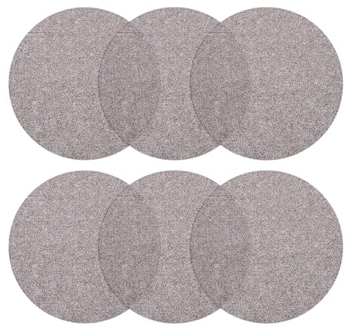 DTGN 10 Pcs 225 mm Grid Sanding Discs, 40 Grit Anti-clogging Dust-free Hook and Loop Wall Sanding Discs for Wood Paint Car Putty Wall Dust Sanding