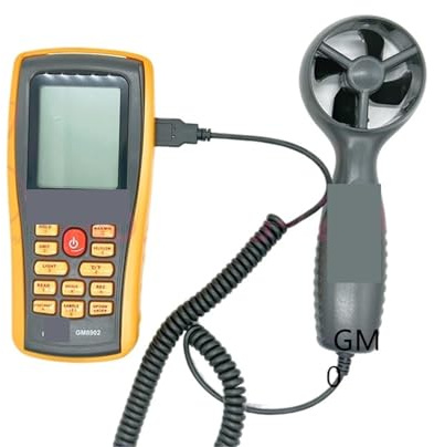 Digital Anemometer GM8901 GM8902 with USB Interface Hot Wire Air Flow Meter(GM8902)