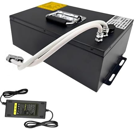 HJGHY 24v,50Ah, Batería de Repuesto de fosfato de Hierro y Litio LiFePO4 de 24 V, 24 Ah, 30 Ah, 50 Ah y 60 Ah para vehículos de Transporte robóticos, carretillas Elevadoras eléctricas y AGV.