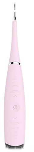 Ultraljud Tandvårdspaket, Bärbar Borttagare Tandborste, Plackborttagare for Tänder(Pink)