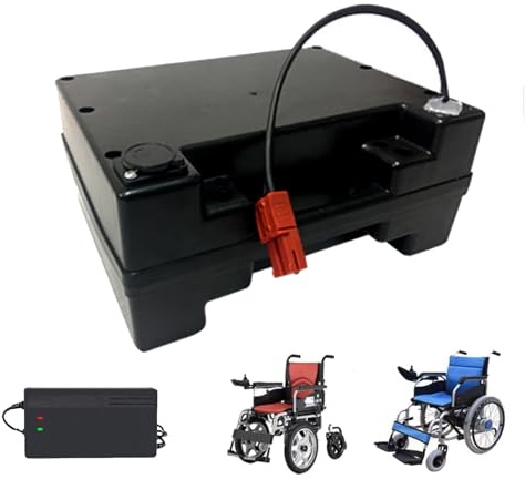 HJGHY Anderson,24V 20Ah, Batería de Litio de 24 voltios para Silla de Ruedas eléctrica, 24V 20Ah 25Ah 30Ah 35Ah 40Ah, batería Recargable de Iones de Litio para Motor de Silla de Ruedas de 1000W.
