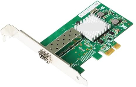 Tarjeta de Red SFP de Puerto único NA82576-1SFP, Tarjeta de Red de Fibra óptica 1G, Tarjeta LAN de Servidor PCIe 1X for chipset 82576