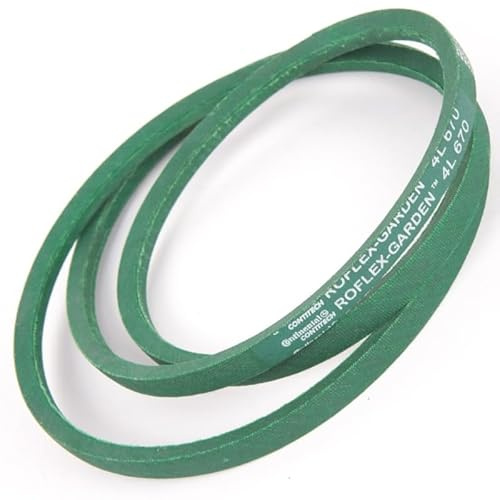 Matijardin - Courroie tondeuse 4L670 compatible avec Continental Kevlar - 12,7 x 7,2 x 1702 mm