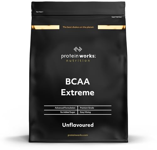 Protein Works BCAA Extreme | ORANGE BURST | 250g | Enthält eine einzigartige Mischung aus Magnesium, Kalzium und Vitamin C
