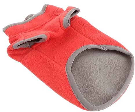 YARNOW Hundekleidung Verdickter Kaschmirpullover Warm Halten Haustierpullover Für Kleine Hunde Herbst Winter s Orange