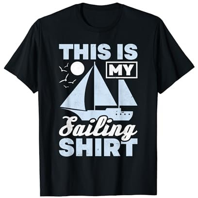 Segler Segelschiff Kapitän - Skipper Segeln Segelboot T-Shirt