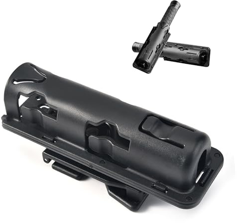 Taktstock-Holster, universell, Taktstockhalter für den Einsatzgürtel, 40,6–66 cm, erweiterbar, taktische Taktstocktasche, einziehbare Taktstocktasche, 360 Grad freie Drehung,